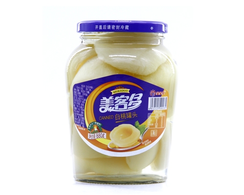Canned peach